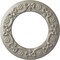 Ekena Millwork Ribbon with Bow Ceiling Medallion (Canopies up to 7 1/2"), 12 1/4"OD x 7 1/2"ID x 7/8"P, Pearl White CM12RIPWS - alternate 1